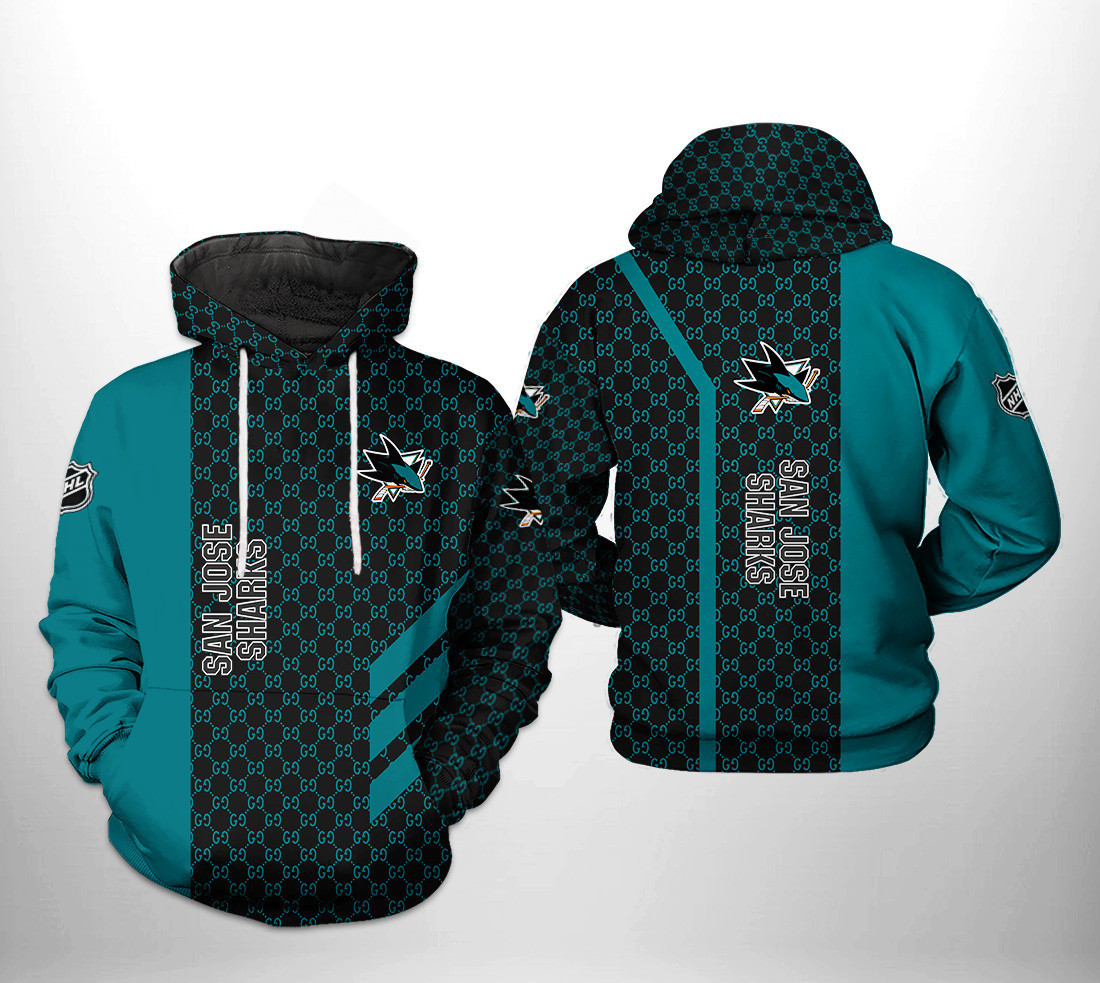 San Jose Sharks NHL 3D All Over Print Hoodie, Zip Hoodie