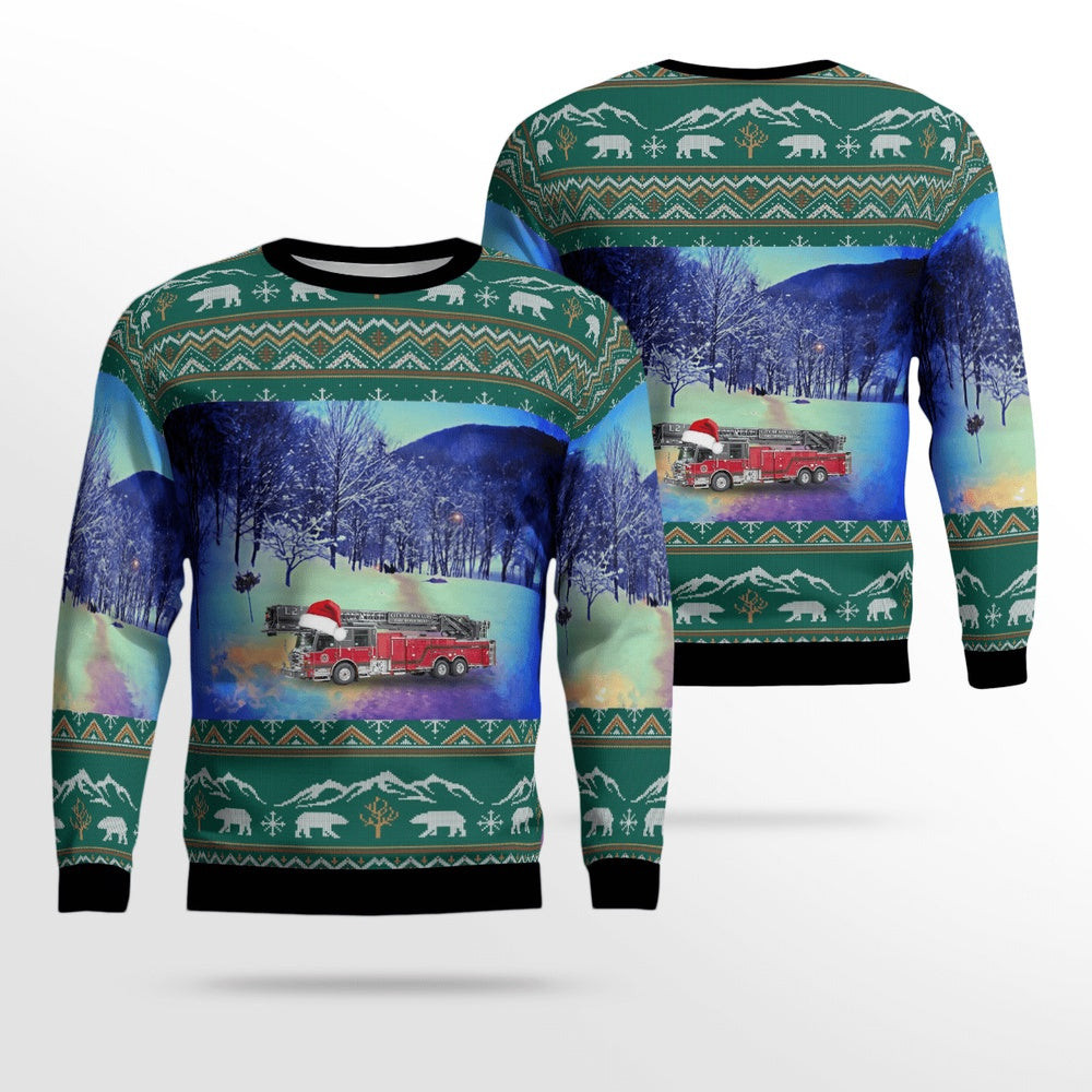 San Luis Arizona San Luis Fire Department Christmas AOP Ugly Sweater Unisex Christmas Gift