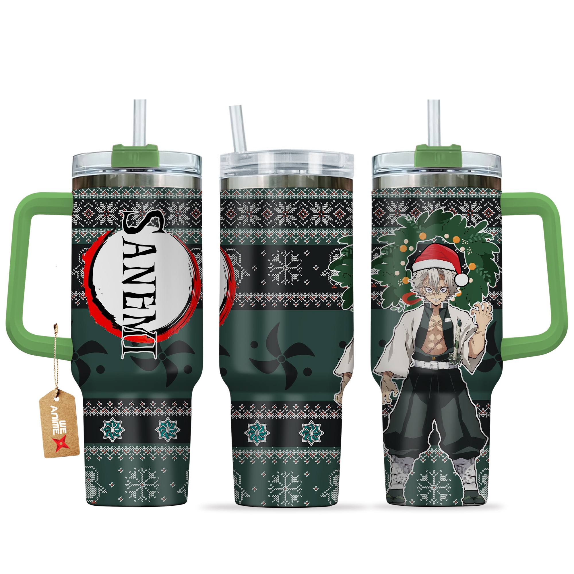 Sanemi Shinazugawa Demon Slayer Anime Custom Stanley Cup 40 oz 30 oz Tumbler With HandleTVC2301156