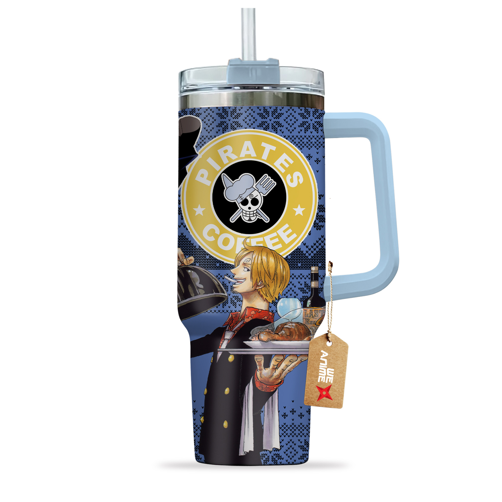 Sanji One Piece Anime Custom Stanley Cup 40 oz 30 oz Tumbler With HandleTVC2301156 - Image 4