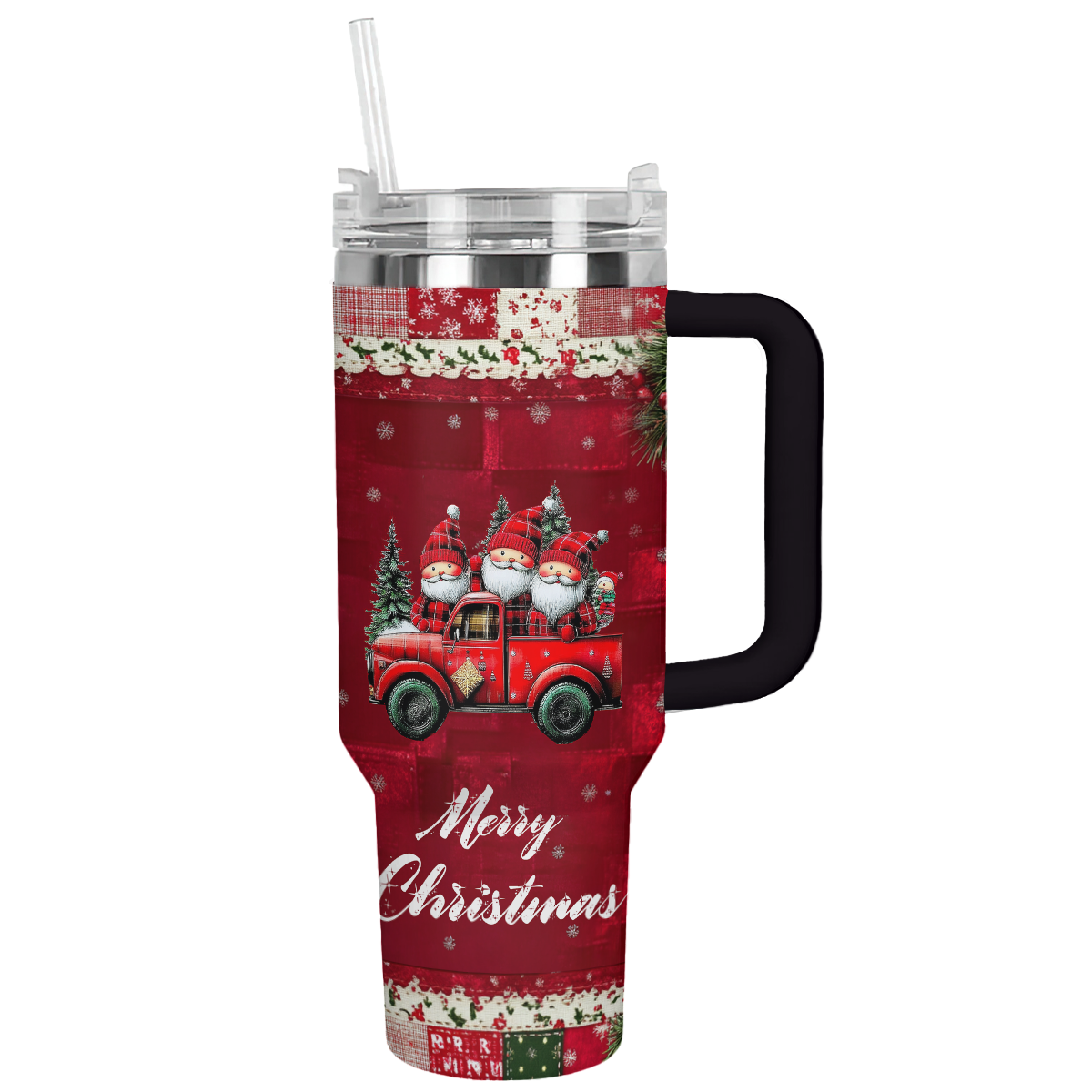 Santa’s Joyride Christmas Custom Stanley Cup 40 oz 30 oz Tumbler With HandleTVC2301496