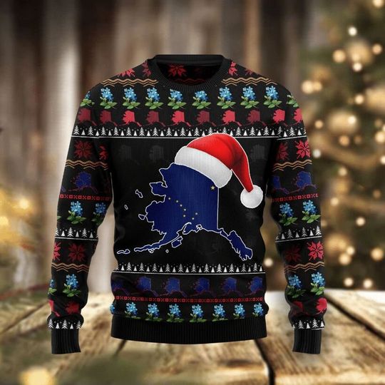 Santa Alaska Christmas Sweater - Image 2