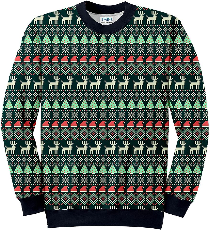 Santa Christmas 3D Sweatshirt