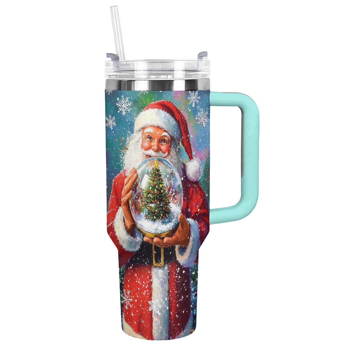 Santa Claus Magic Christmas Custom Stanley Cup 40 oz 30 oz Tumbler With HandleTVC2301499