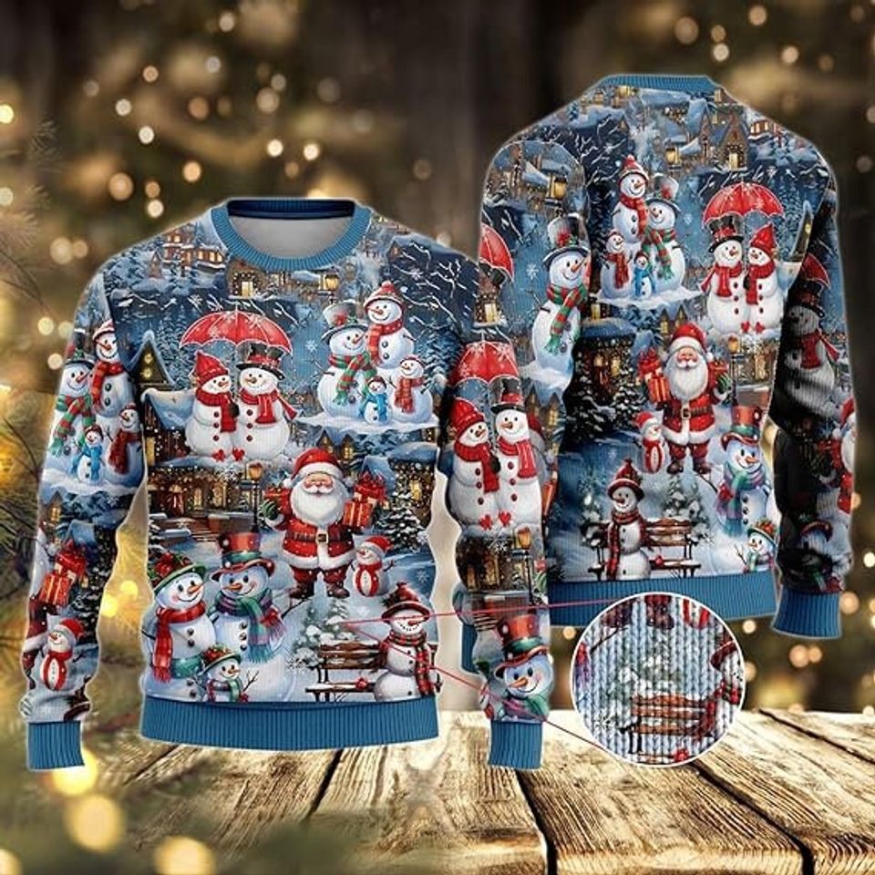 Santa Claus Sweaters Ugly Christmas Sweater