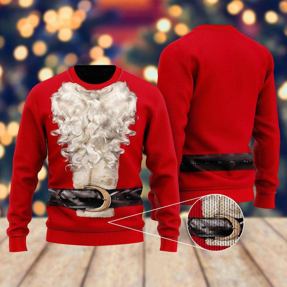 Santa Claus Ugly Christmas Sweater