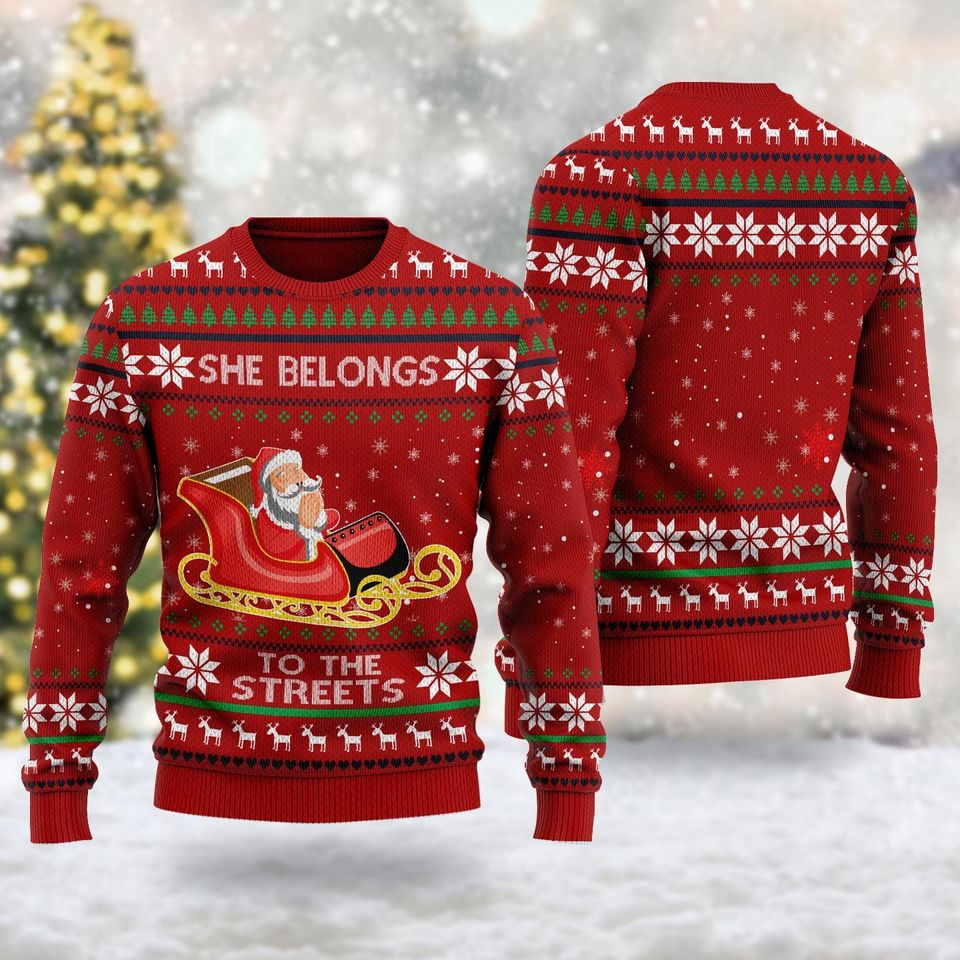 Santa Claus Ugly Christmas Sweater