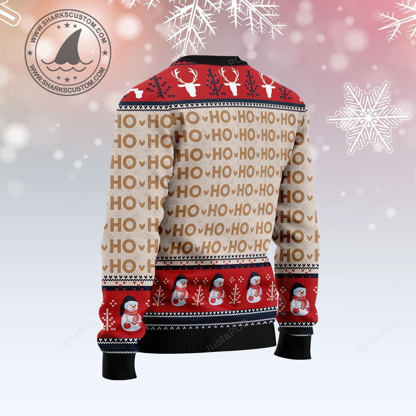Santa Claus Where My Ho?S At Couple Ugly Christmas Sweater Adult 3D Funny Matching for family