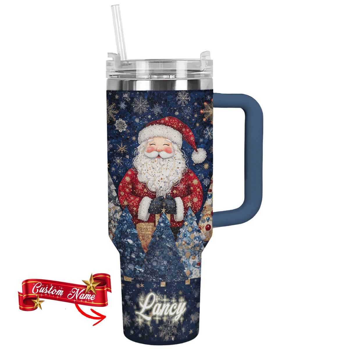 Santa Dream Christmas Custom Stanley Cup 40 oz 30 oz Tumbler With HandleTVC2301496
