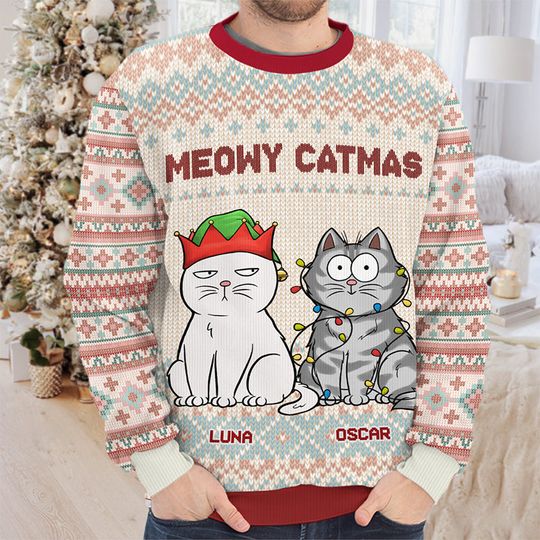 Santa Paws Please Stop Here - Dog & Cat Personalized Sweatshirt - Gift For Pet Owners, Pet Lovers - Image 5