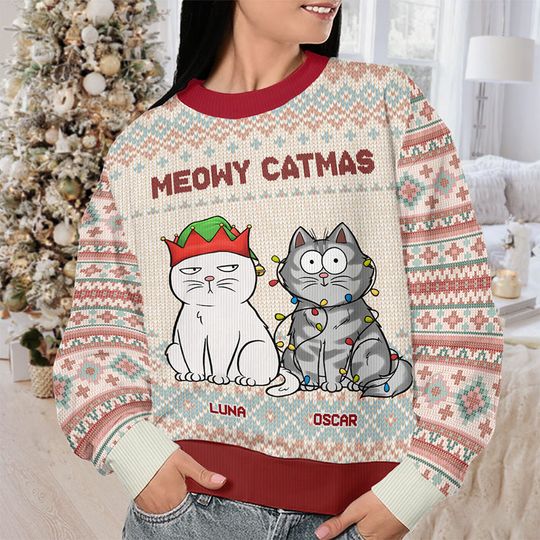 Santa Paws Please Stop Here - Dog & Cat Personalized Sweatshirt - Gift For Pet Owners, Pet Lovers - Image 6