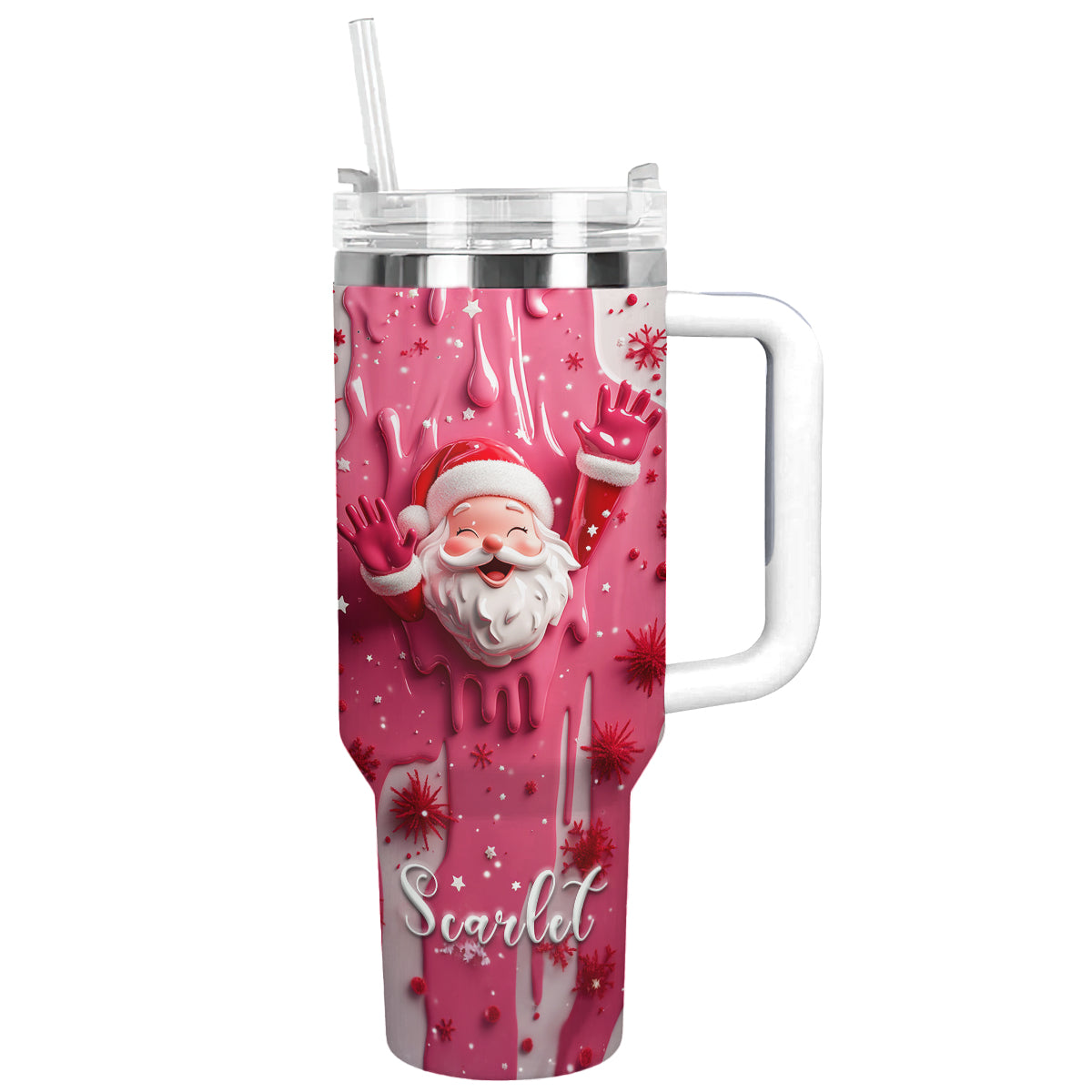 Santa Sweet Wonderland Christmas Custom Stanley Cup 40 oz 30 oz Tumbler With HandleTVC2301497