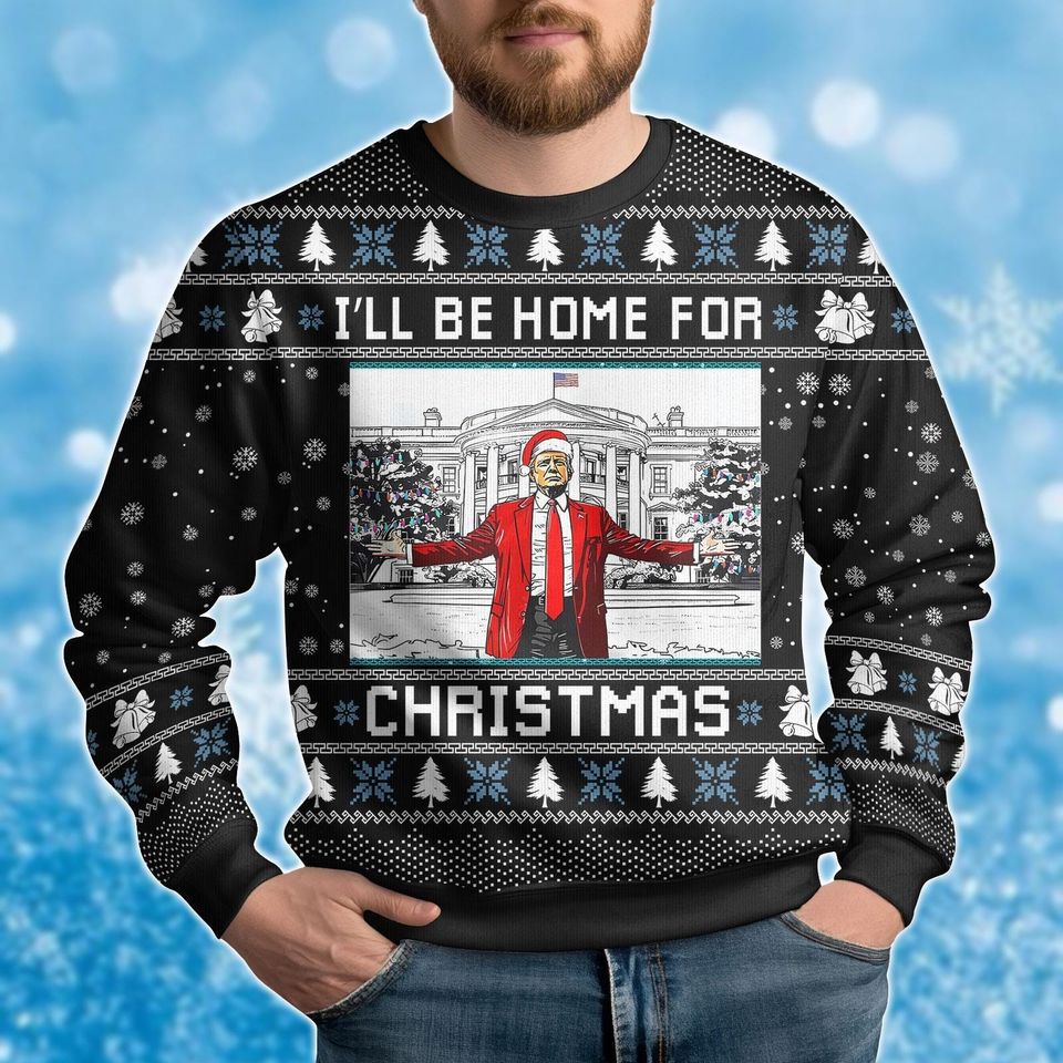 Santa Trump Ugly Christmas Sweater