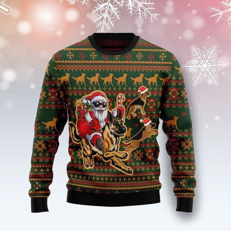 Santa Ugly And Dog Christmas Sweater
