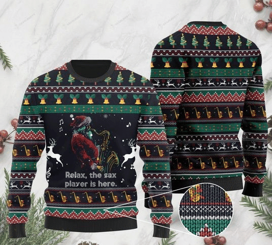 Santa Ugly Christmas Sweater Adult 3D Funny Matching for family