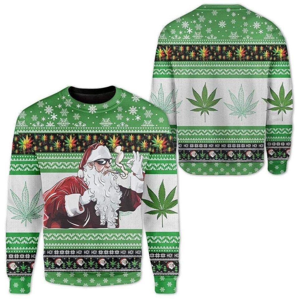Santa Ugly Christmas Sweater, Ugly Christmas Sweater