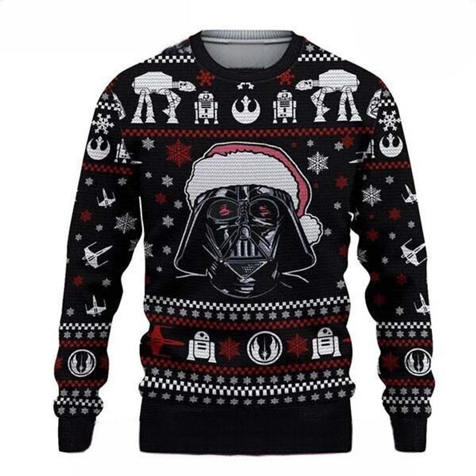 Santa Villain 3D Sweatshirt, American Movie Ugly Christmas Sweater