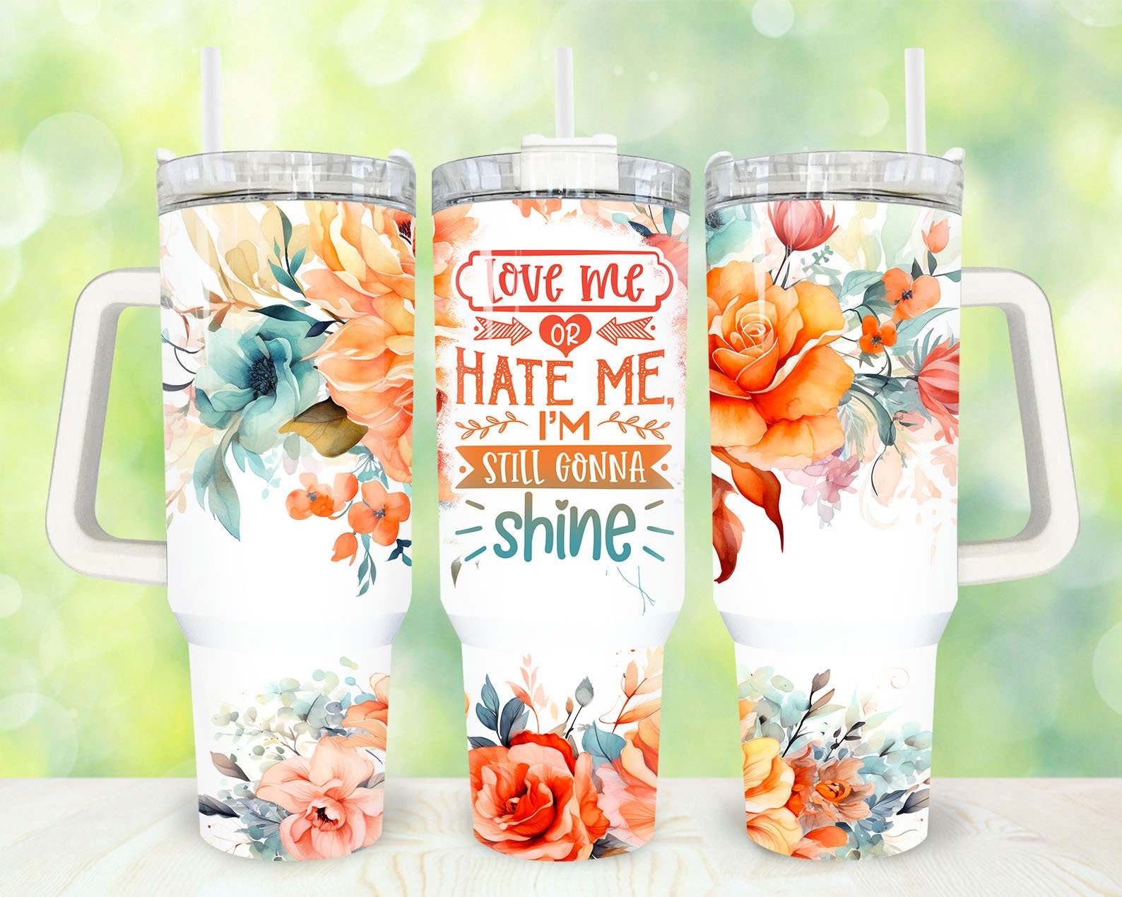Sarcastic Floral Custom Stanley Cup 40 oz 30 oz Tumbler With HandleTVC2301869