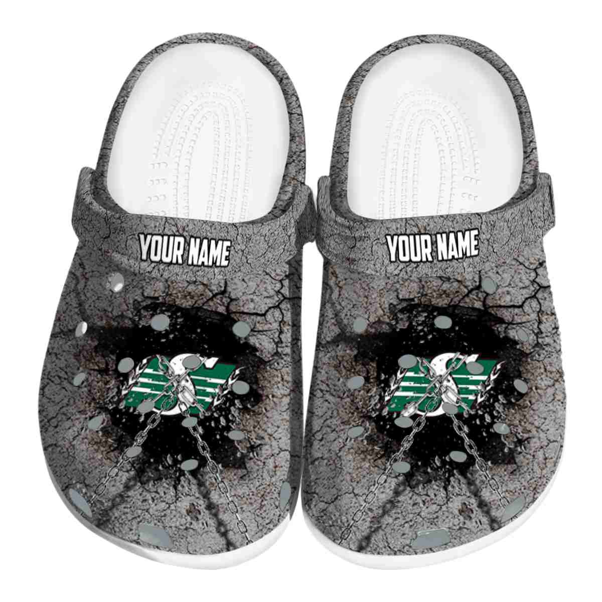 Saskatchewan Roughriders NCAA Sport Crocs Crocband Clogs Shoes Comfortable For Men Women and Kids