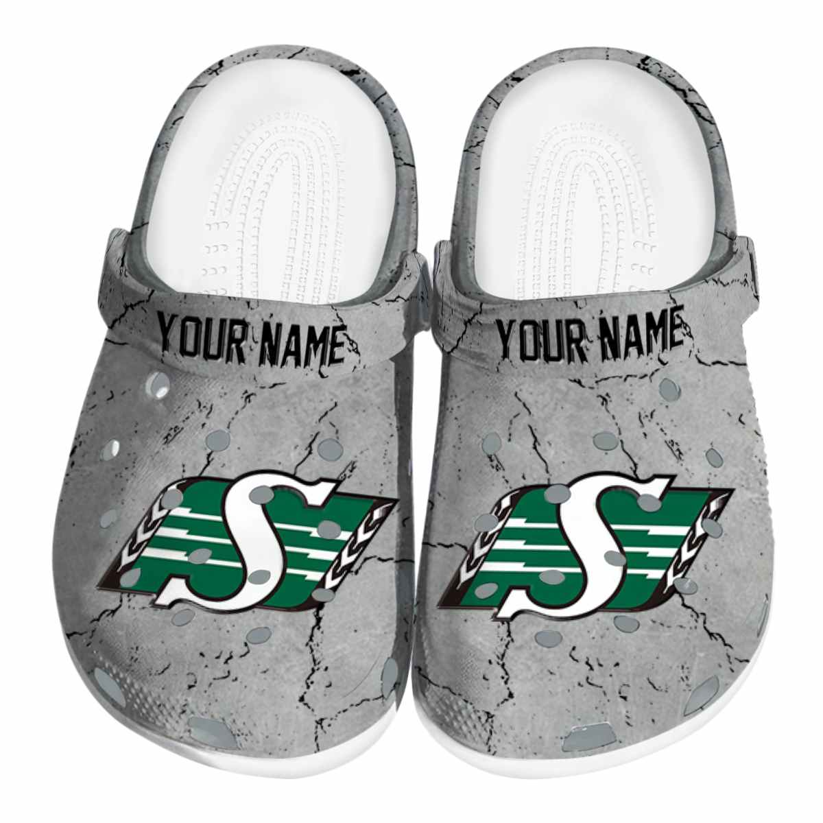 Saskatchewan Roughriders NCAA Sport Crocs Crocband Clogs Shoes Comfortable For Men Women and Kids