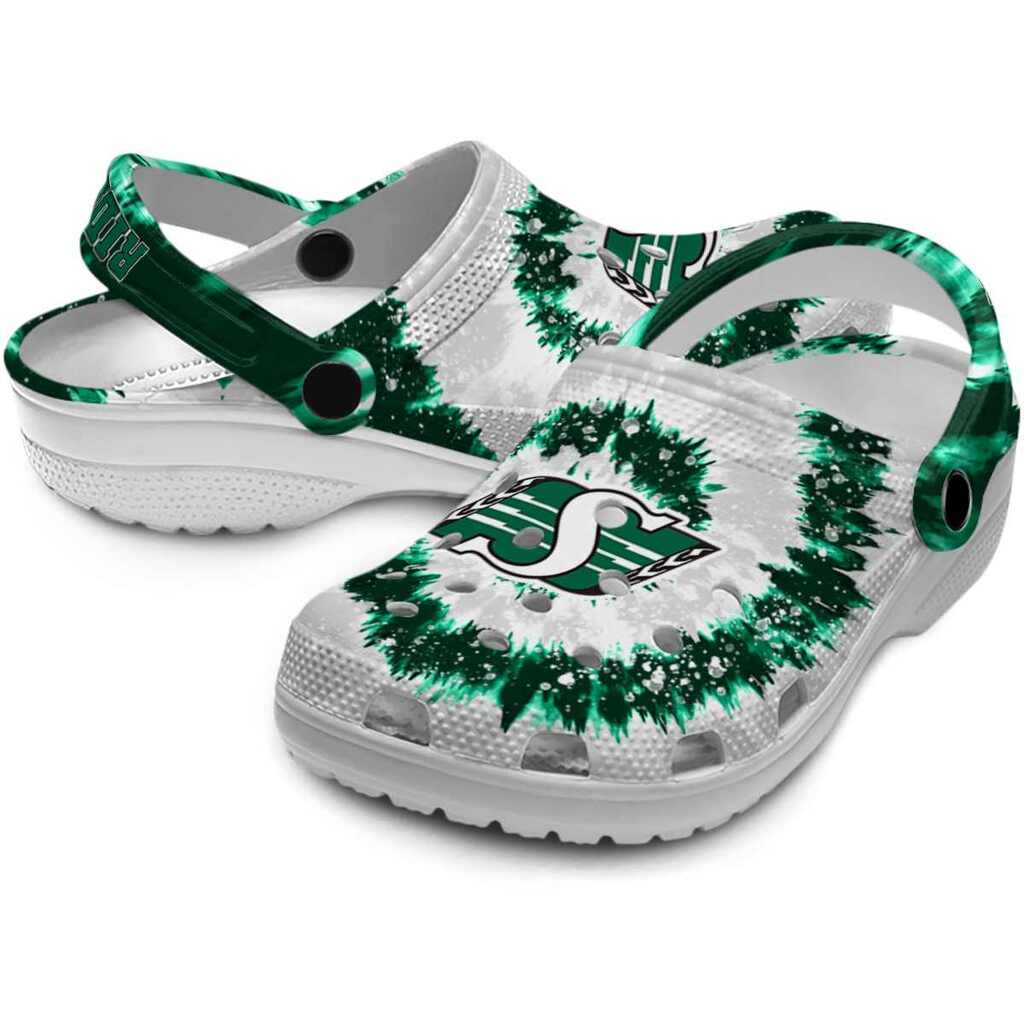 Saskatchewan Roughriders Radiant Burst Effect ClogTVC1801820 - Image 3