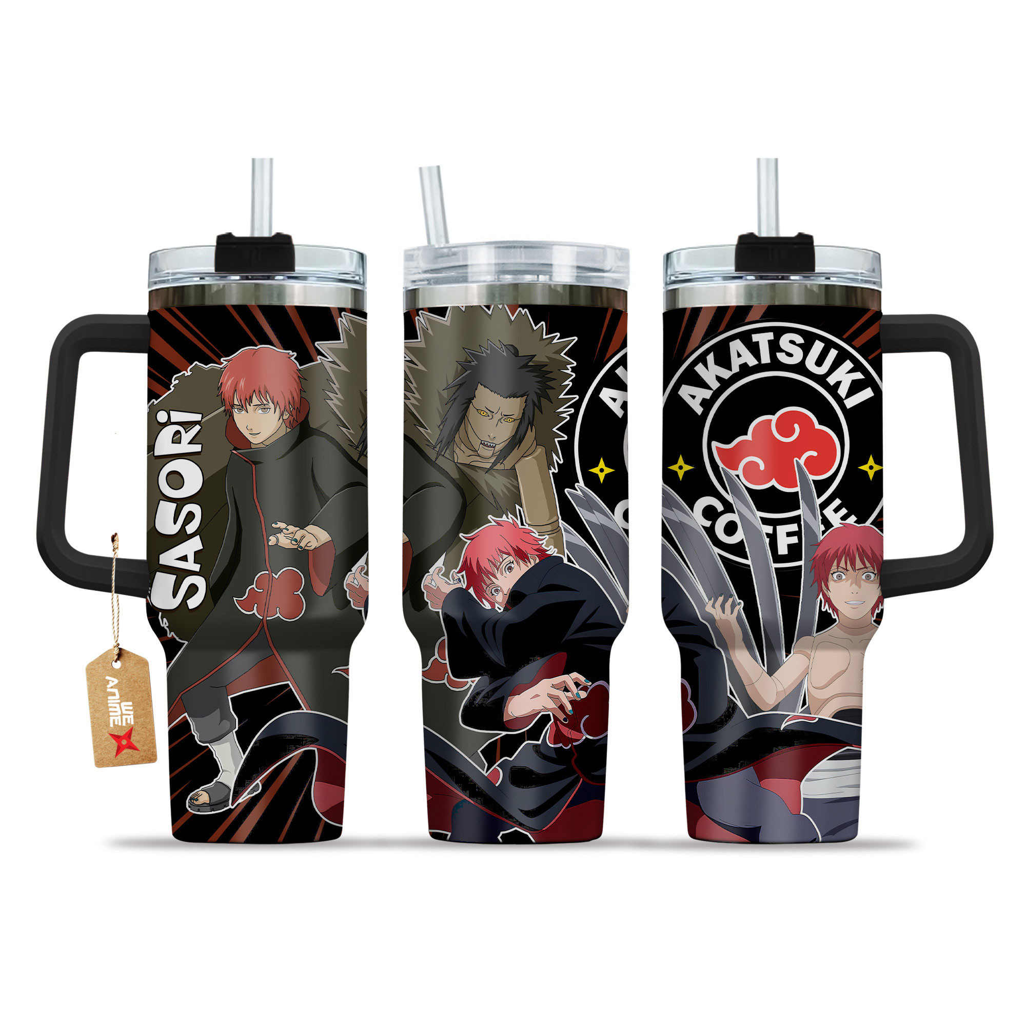Sasori Naruto Anime Custom Stanley Cup 40 oz 30 oz Tumbler With HandleTVC2301150