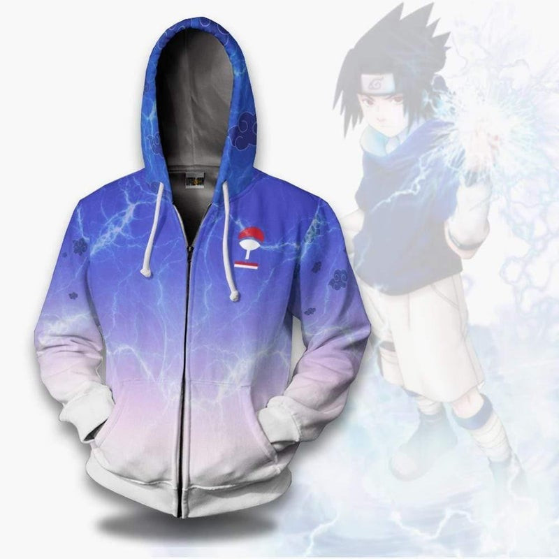 Sasuke 3D All Over Print Hoodie, Zip Hoodie