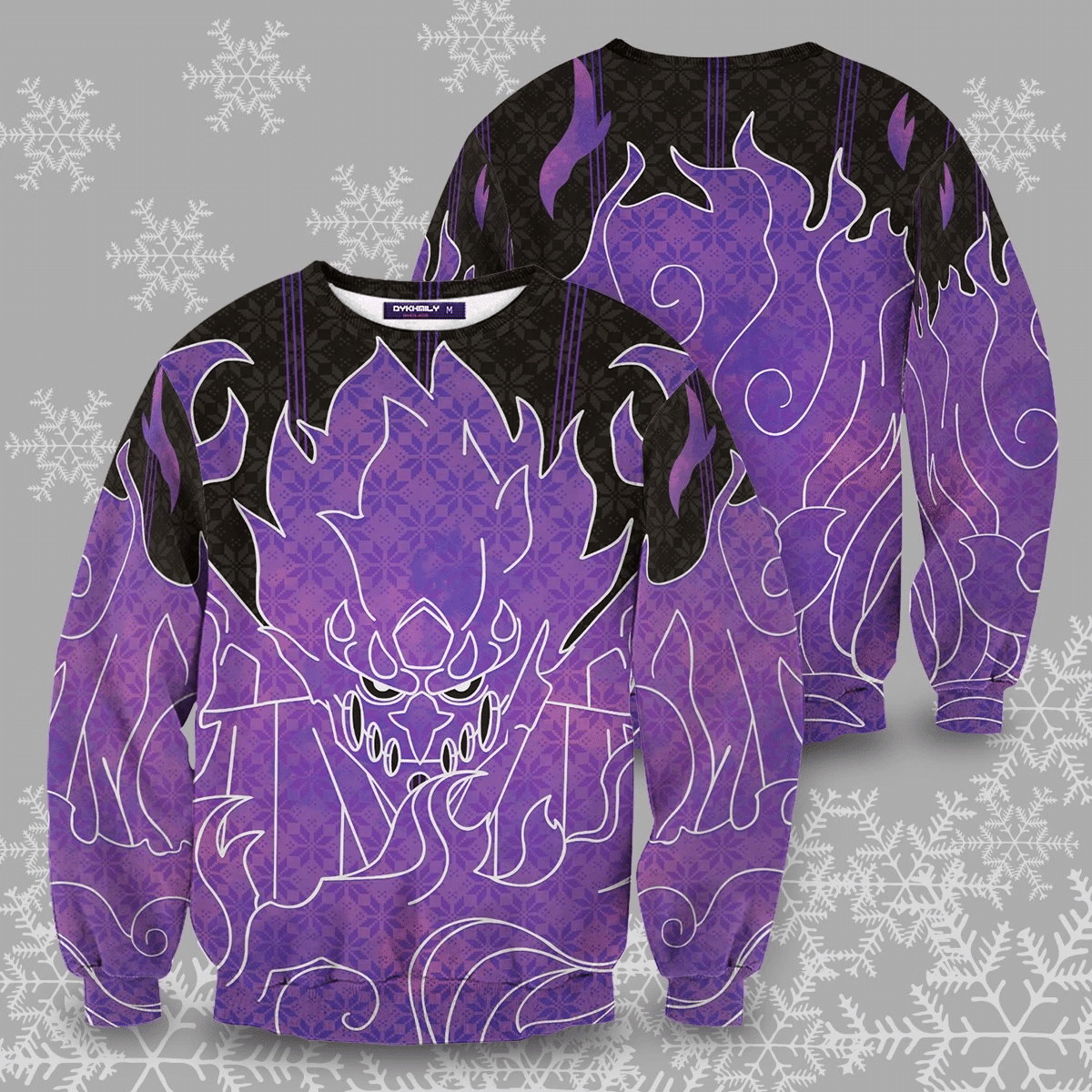 Sasuke Armor Ugly Christmas Sweater Adult 3D Funny Matching for family