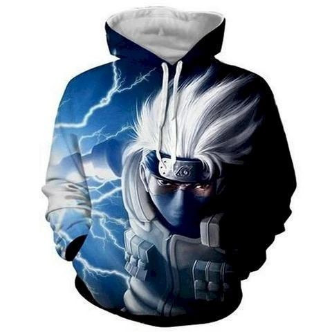 Sasuke Cosplay Naruto 3D All Over Print Hoodie, Zip Hoodie