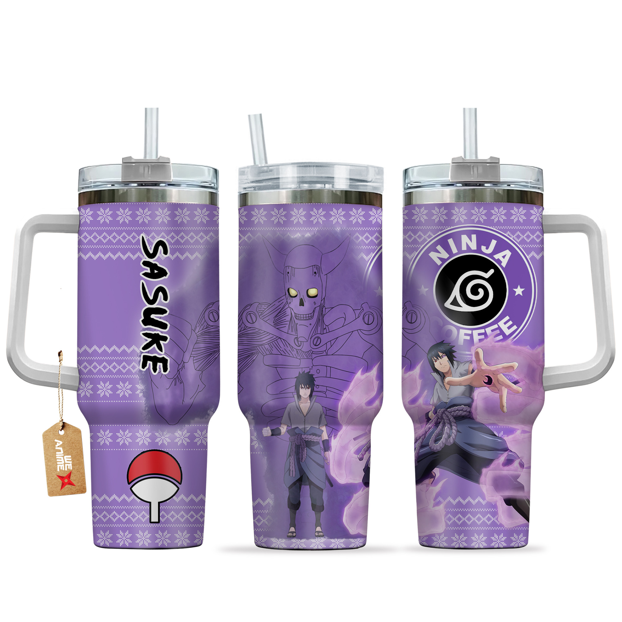 Sasuke Susanoo Naruto Anime Custom Stanley Cup 40 oz 30 oz Tumbler With HandleTVC2301162