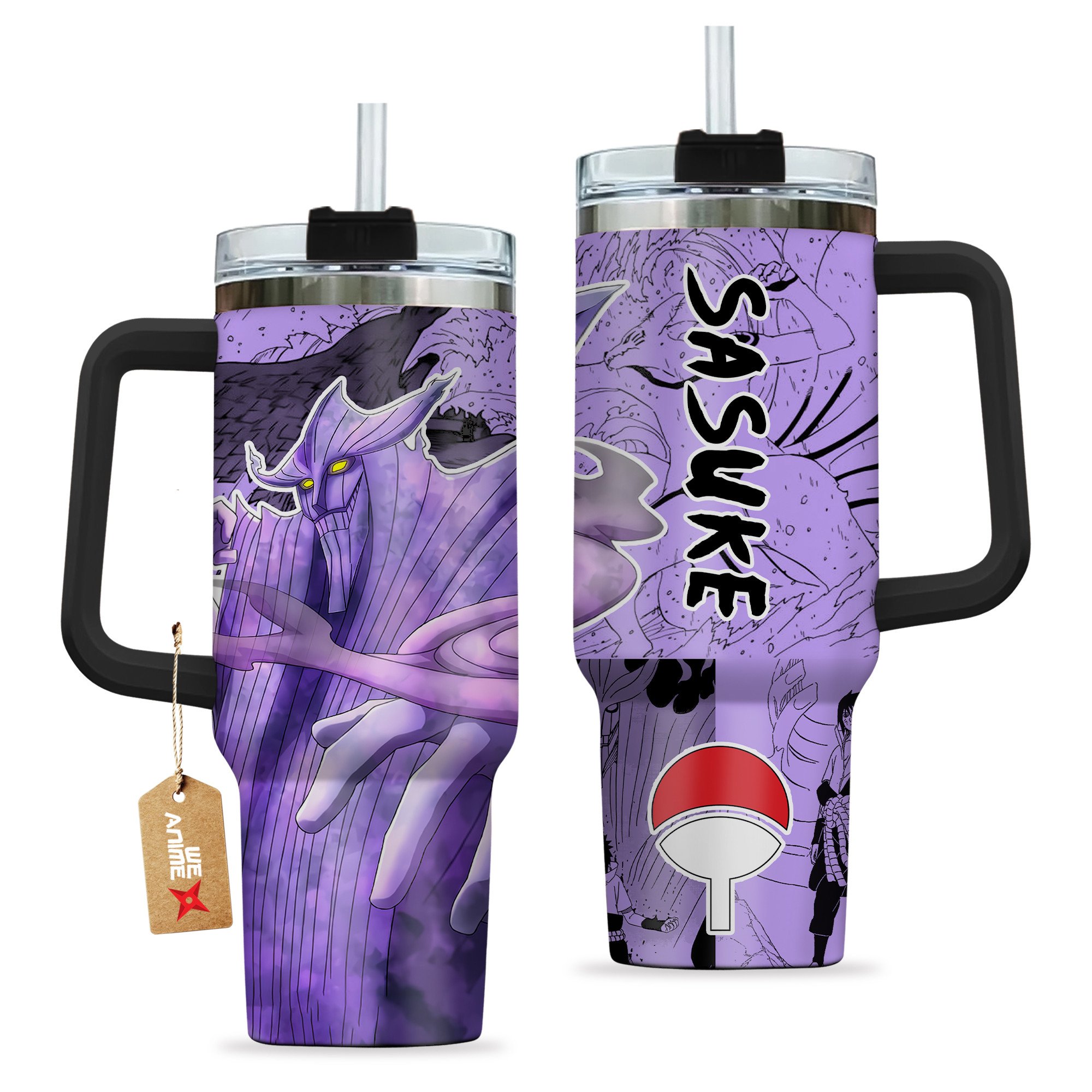 Sasuke Susanoo Naruto Anime Custom Stanley Cup 40 oz 30 oz Tumbler With HandleTVC2301203