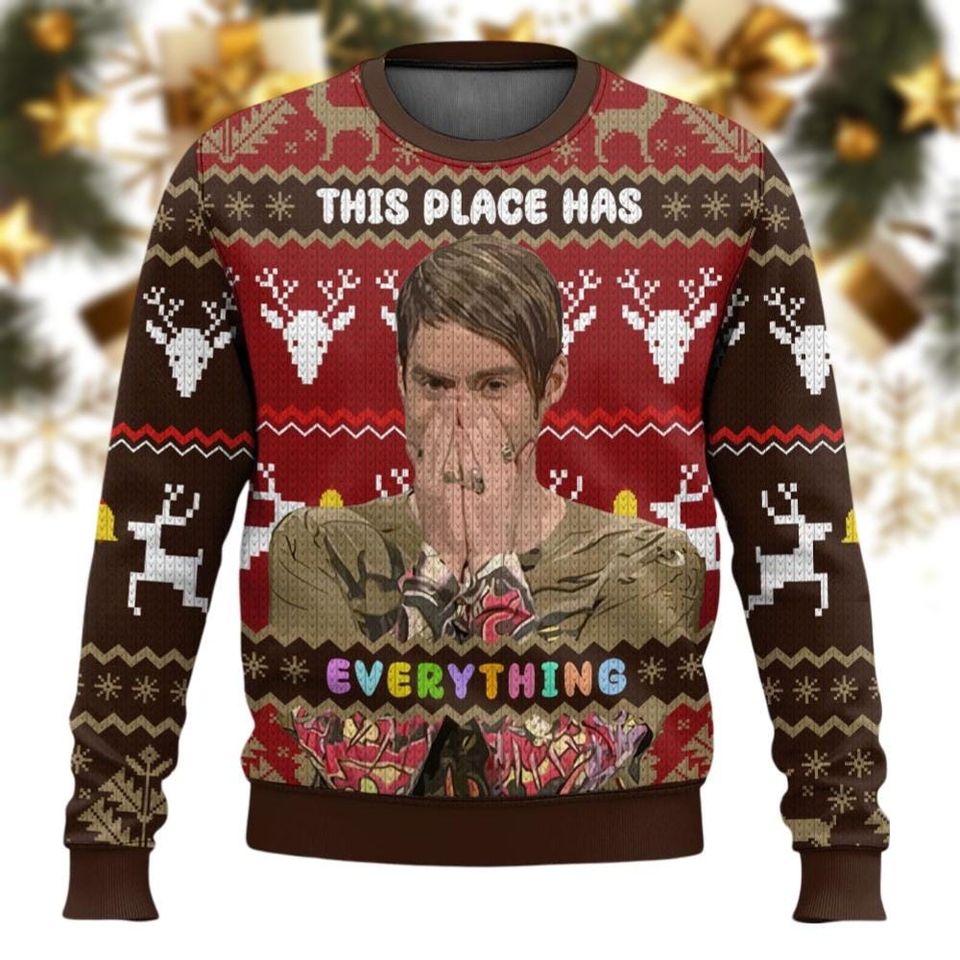 Saturday Night Live Stefon Ugly Sweater, Stefon Meyers Santan Sweatshirt, Movie Tv Show