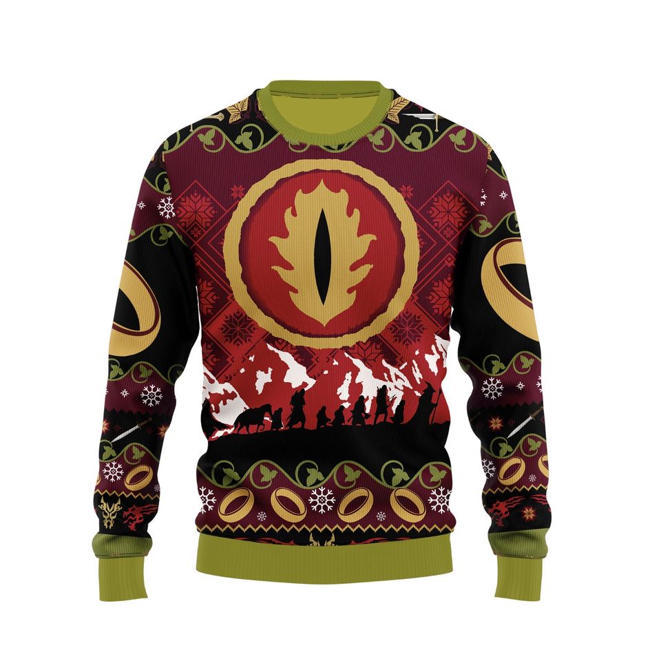 Sauron LOTR Ugly Christmas Sweater