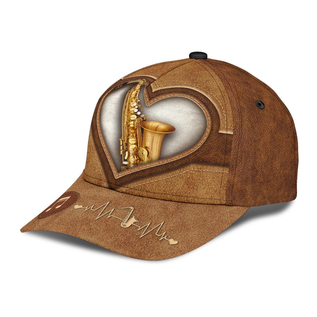 Saxophone Classic Cap, Gift for Music Lovers, Saxophone Lovers Trucker Hats Custom Hats Gifts For Men & Women