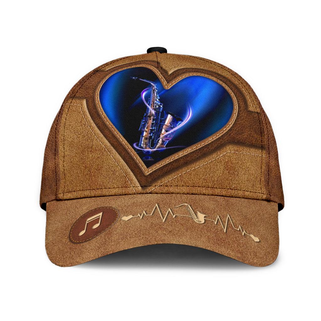 Saxophone Classic Cap, Gift for Music Lovers, Saxophone Lovers Trucker Hats Custom Hats Gifts For Men & Women