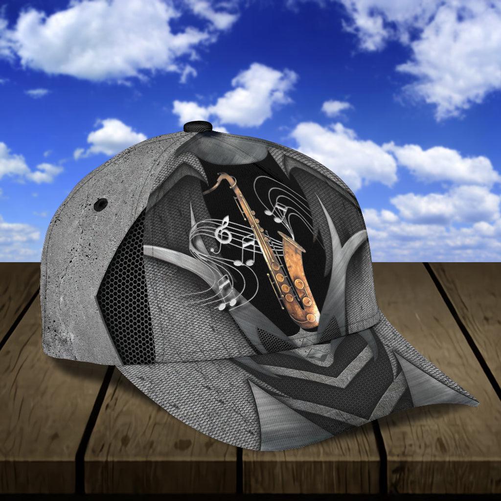 Saxophone Classic Cap, Gift for Music Lovers, Saxophone Lovers Trucker Hats Custom Hats Gifts For Men & Women
