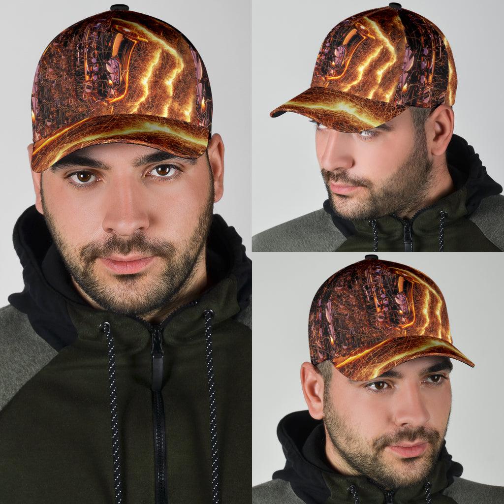 Saxophone Classic Cap, Gift for Music Lovers, Saxophone Lovers Trucker Hats Custom Hats Gifts For Men & Women