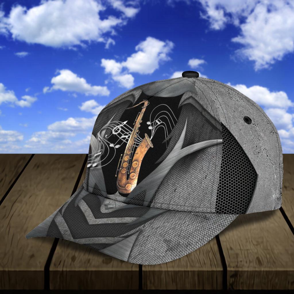Saxophone Classic Cap, Gift for Music Lovers, Saxophone Lovers Trucker Hats Custom Hats Gifts For Men & Women