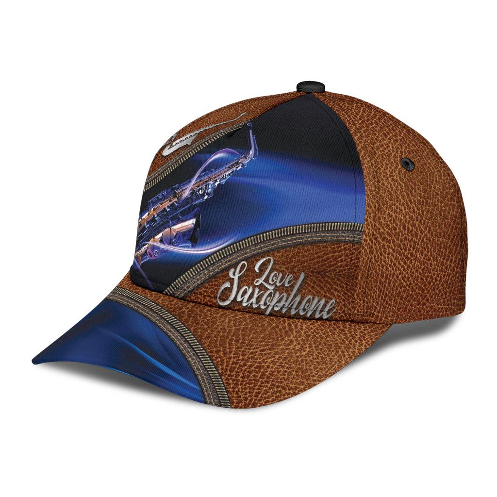 Saxophone Classic Cap, Gift for Music Lovers, Saxophone Lovers Trucker Hats Custom Hats Gifts For Men & Women