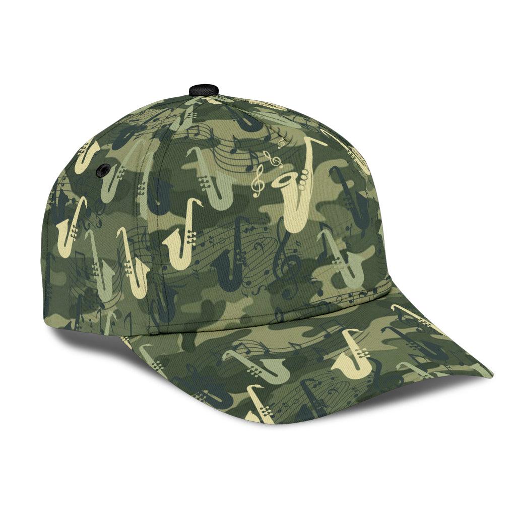 Saxophone Classic Cap, Gift for Music Lovers, Saxophone Lovers Trucker Hats Custom Hats Gifts For Men & Women