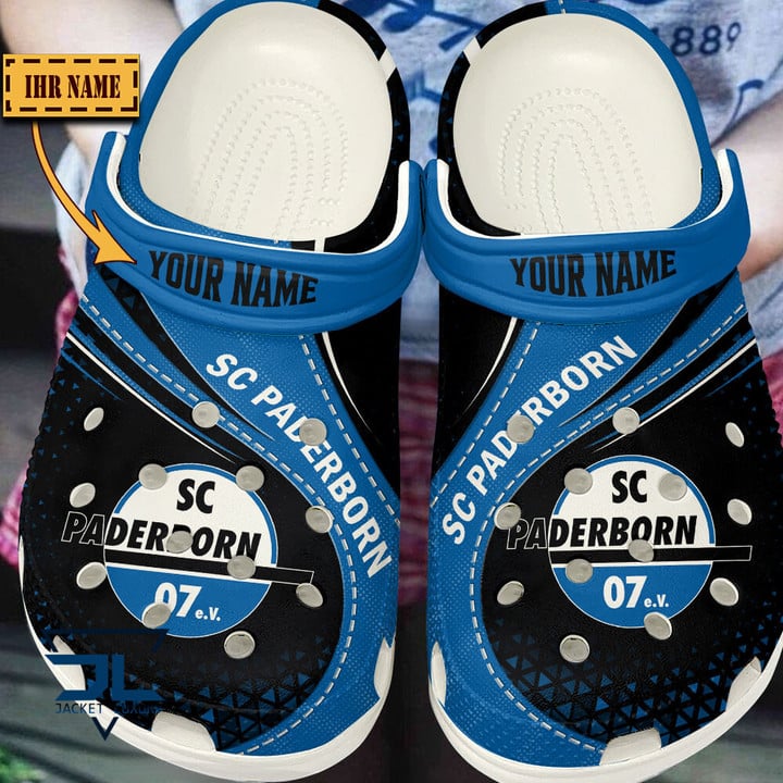 SC Paderborn 07 Football Sport Crocs Crocband Clogs Shoes Comfortable For Men Women and Kids