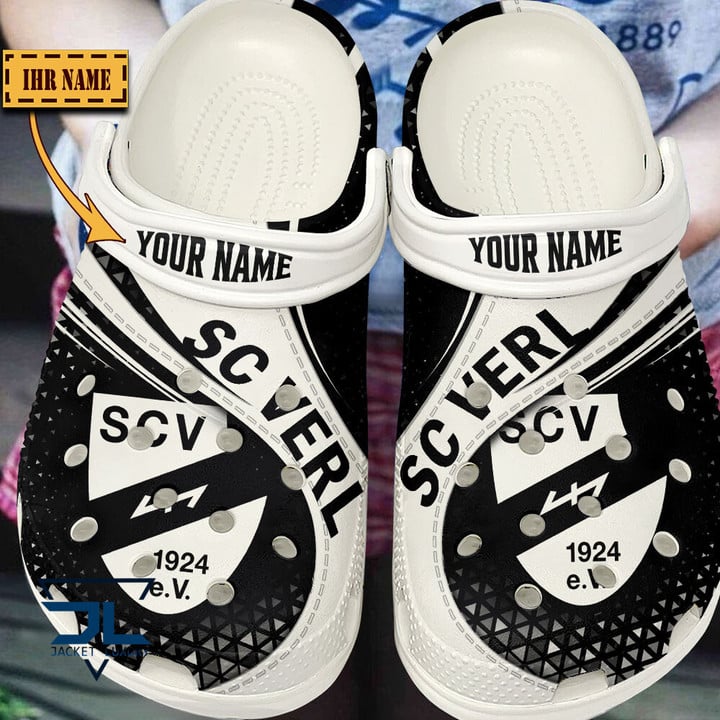 SC Verl Liga Sport Crocs Crocband Clogs Shoes Comfortable For Men Women and Kids