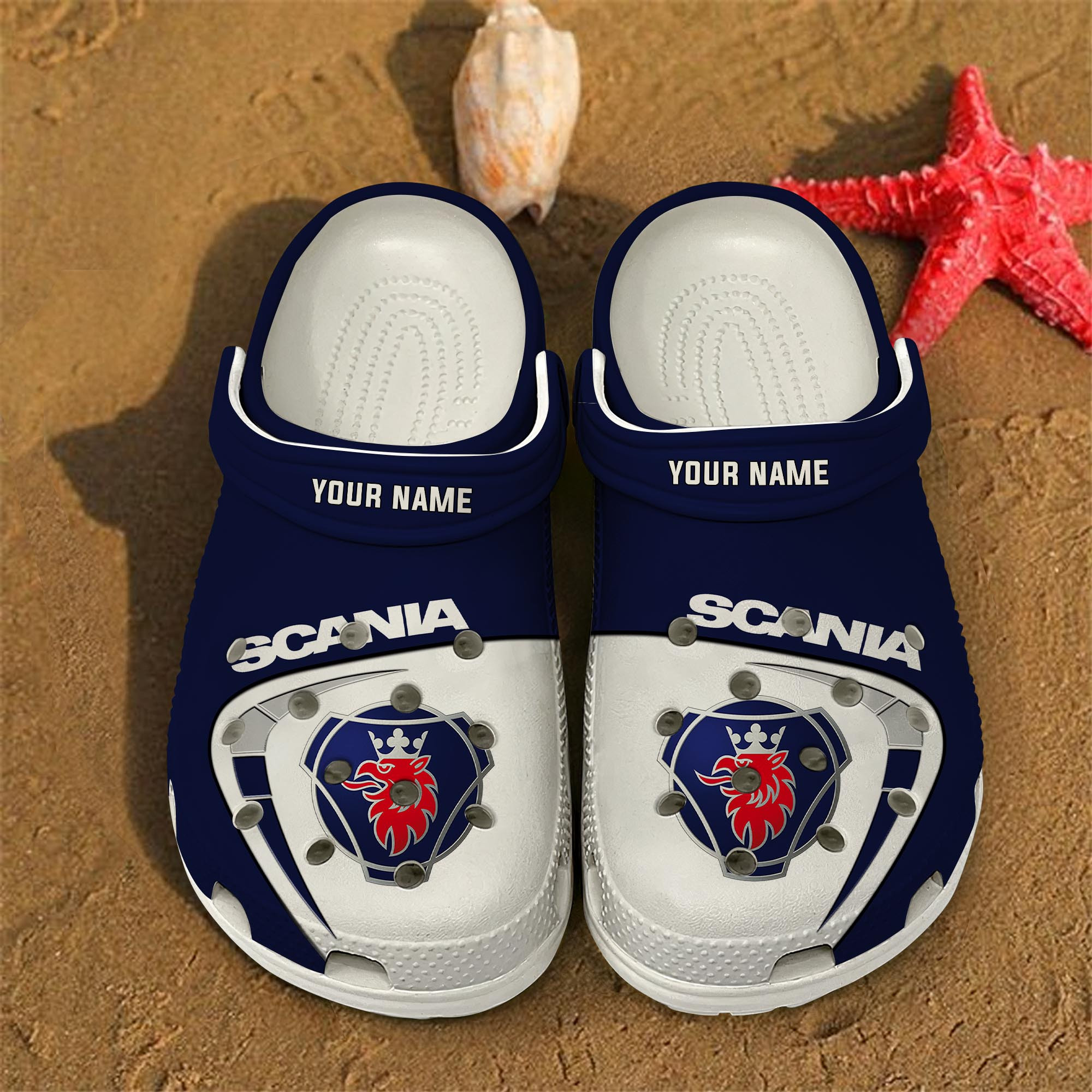 Scania Trucks Crocs Crocband Clogs Shoes Comfortable For Men Women and Kids