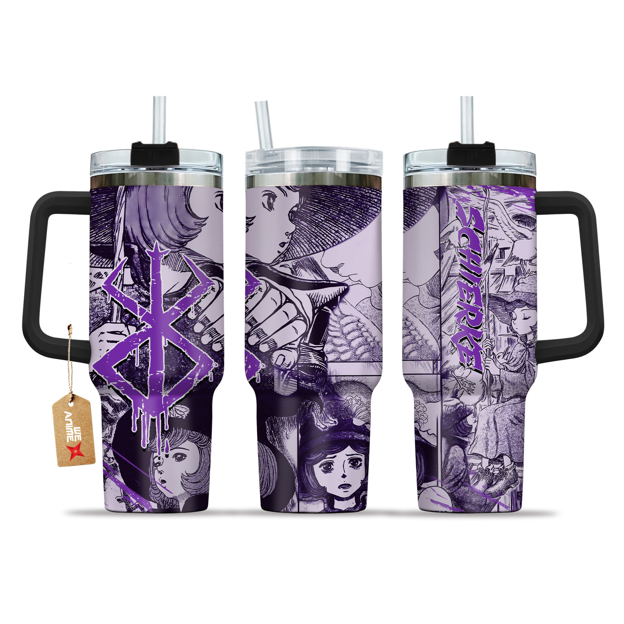 Schierke Berserk Anime Custom Stanley Cup 40 oz 30 oz Tumbler With HandleTVC2301149