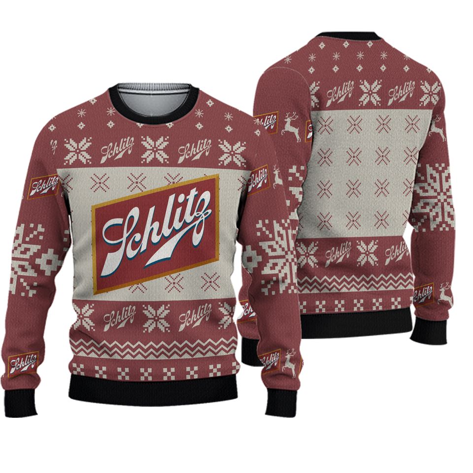 Schlitz Christmas Ugly Sweater