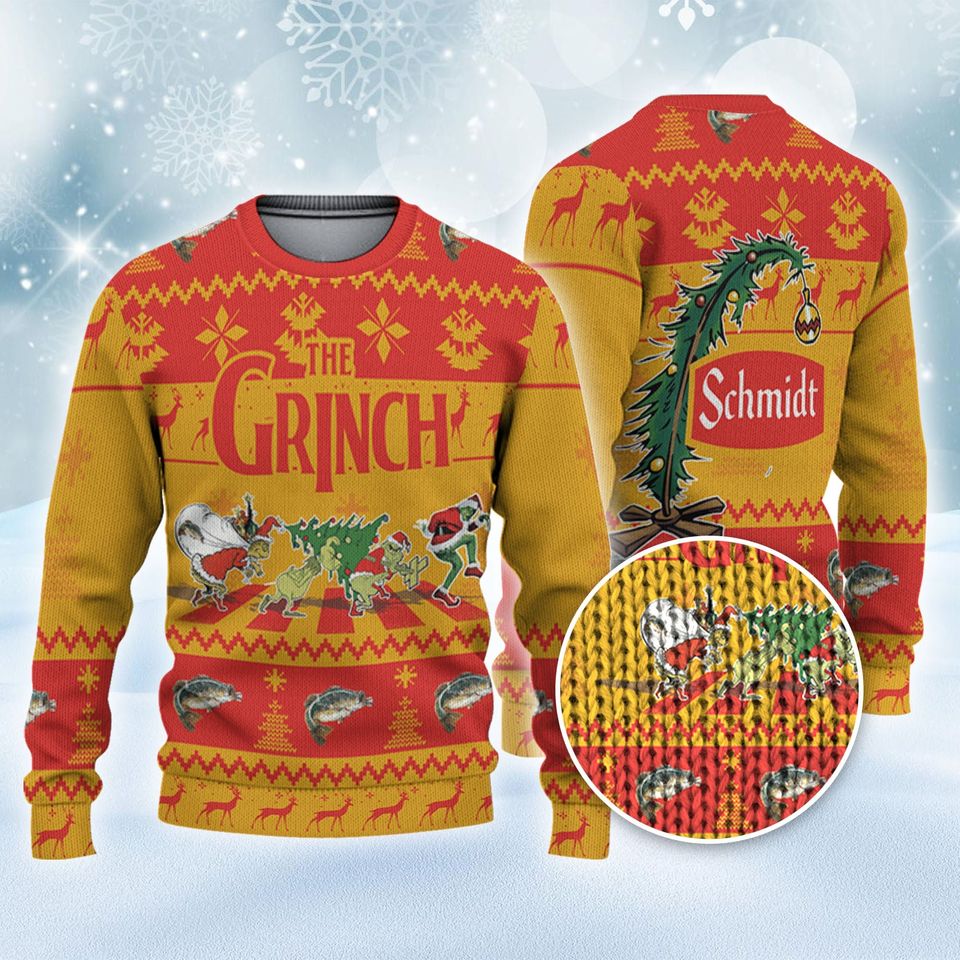 Schmidt The Grin Christmas Ugly Sweater