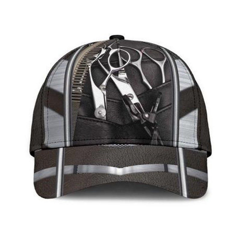 Scissors Classic Cap 3D, Cap 3D Gift, Scissors Hat, America Skull Baseball Cap Gift Trucker Hats Custom Hats Gifts For Men & Women