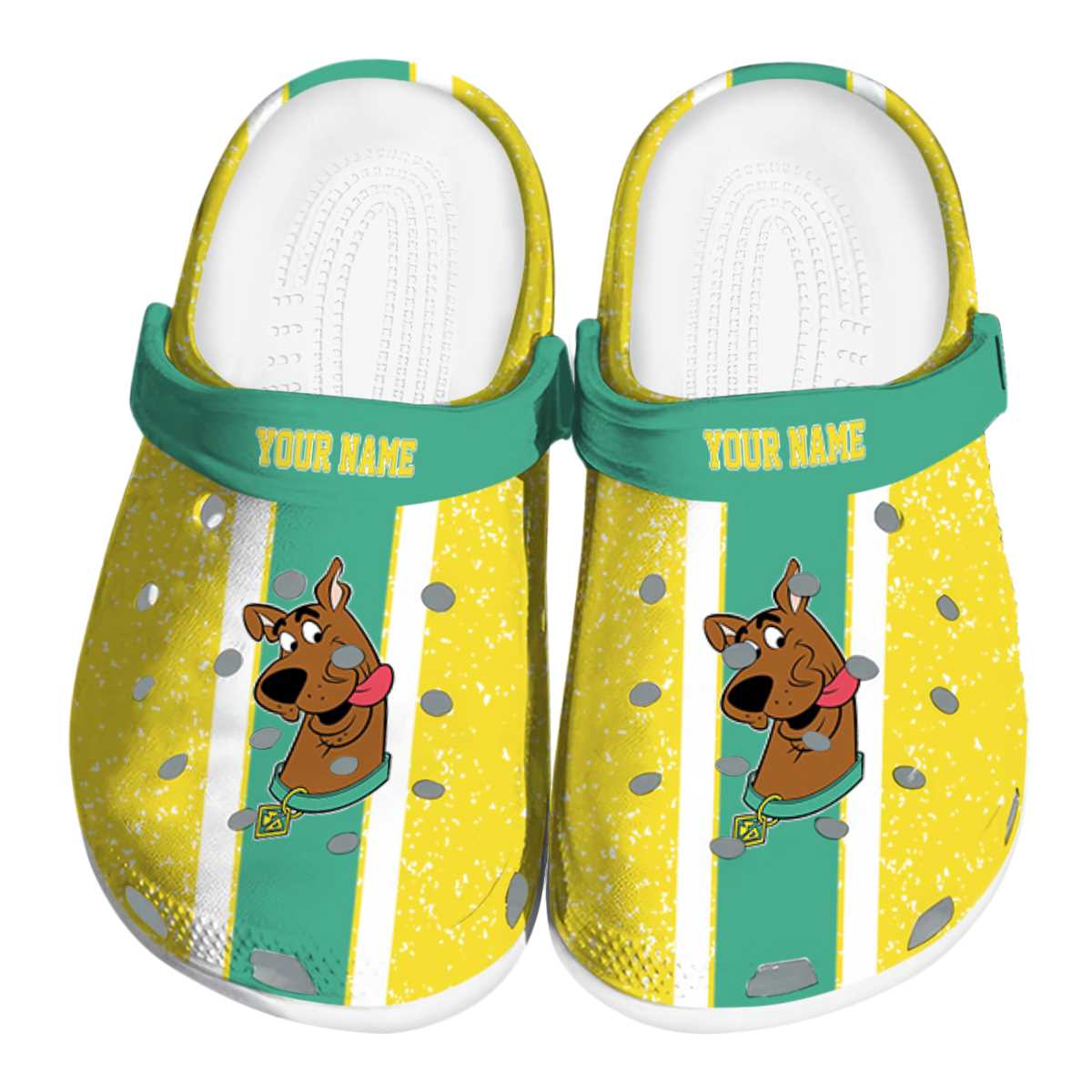 Scooby-Doo Cartoon Crocs Crocband Clogs Shoes Comfortable For Men Women and Kids