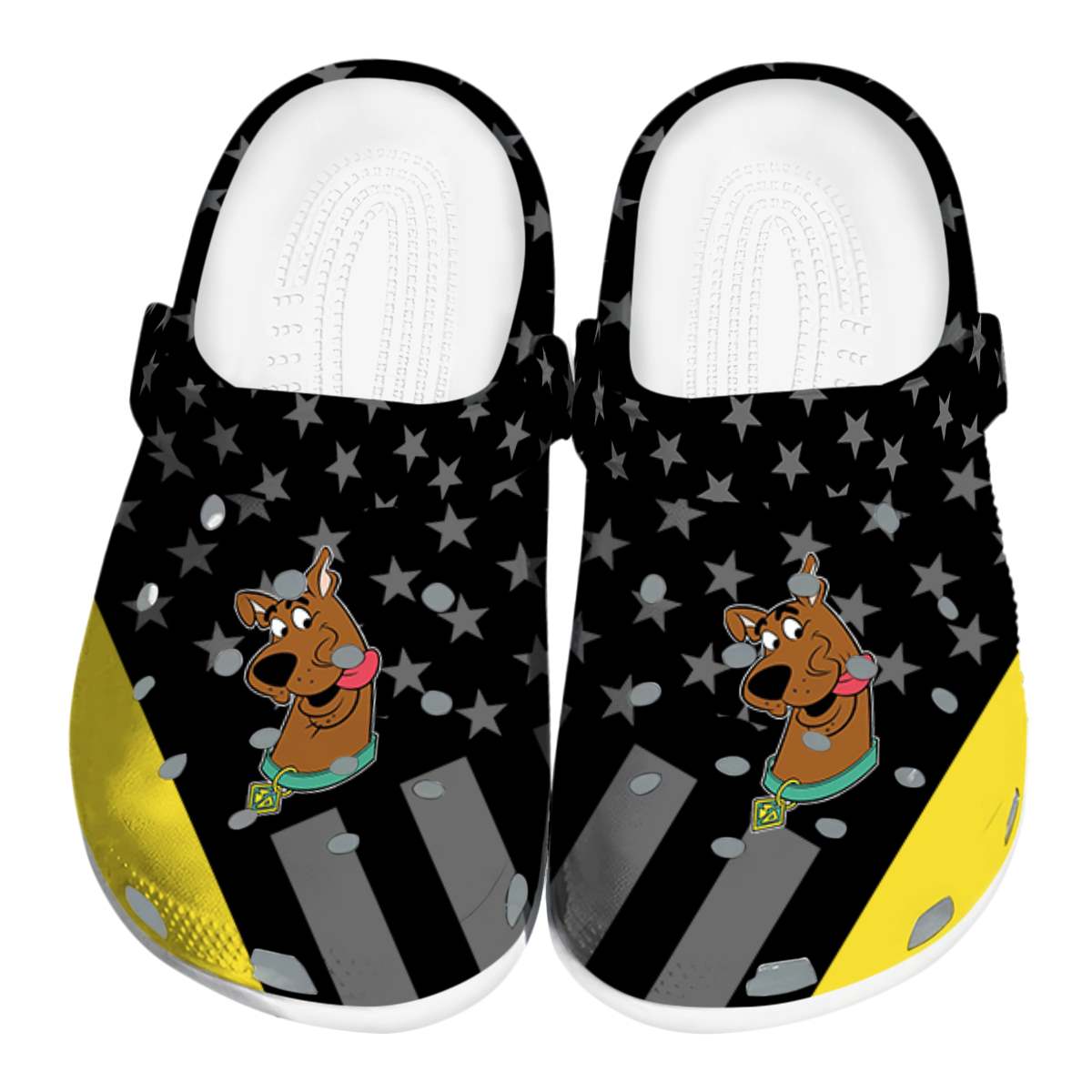 Scooby-Doo Cartoon Crocs Crocband Clogs Shoes Comfortable For Men Women and Kids