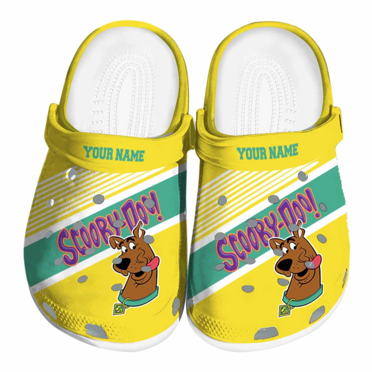 Scooby-Doo Cartoon Crocs Crocband Clogs Shoes Comfortable For Men Women and Kids